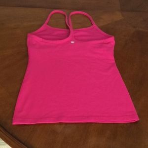 lulu lemon pink tank top!